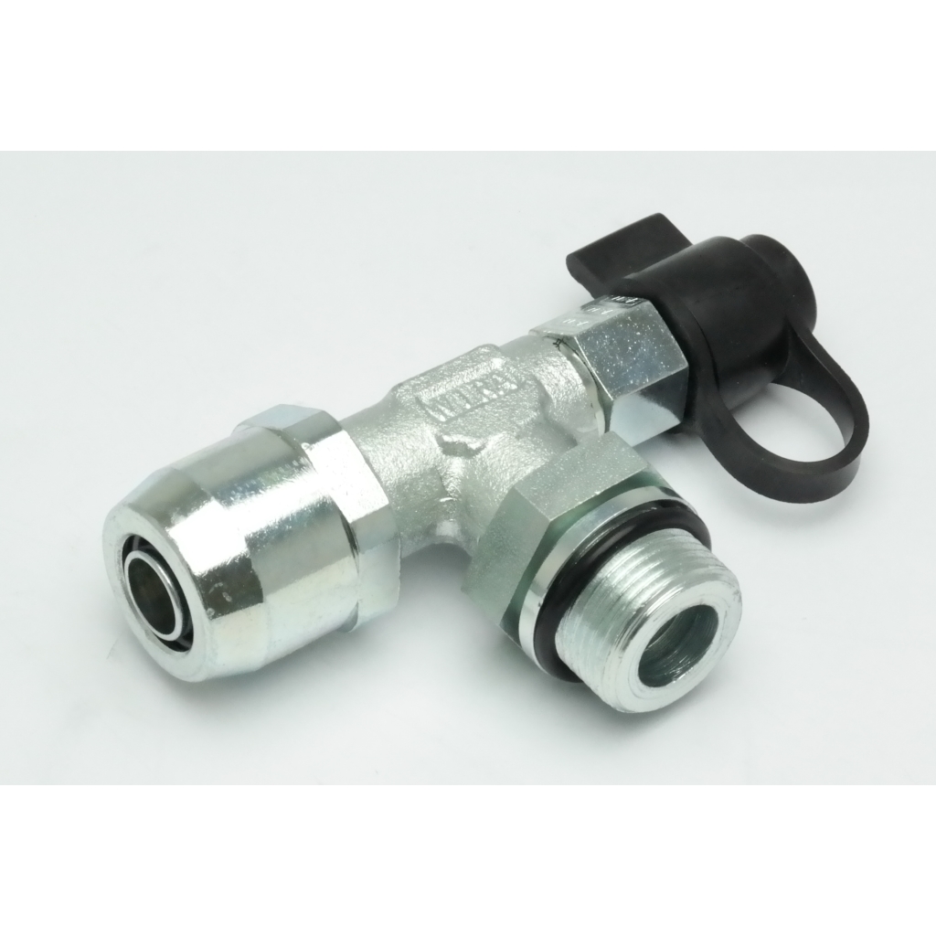 Druck Luft Anschluss Lkw Prüfanschluss Druckluft AG M22x1,5 Auf Prüfanschluss M16x1,5 Bremse LKW Anhänger Messing Prüfanschluss Mit Kappe